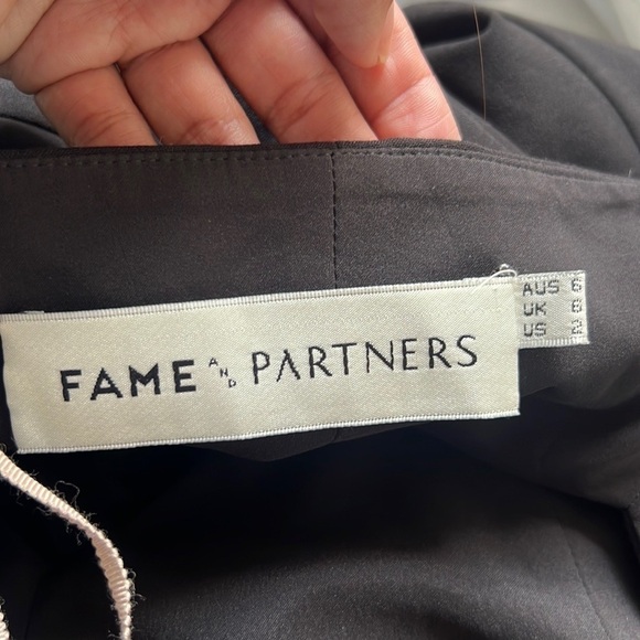 Fame and Partners Black Midi Dress - Picture 7 of 7